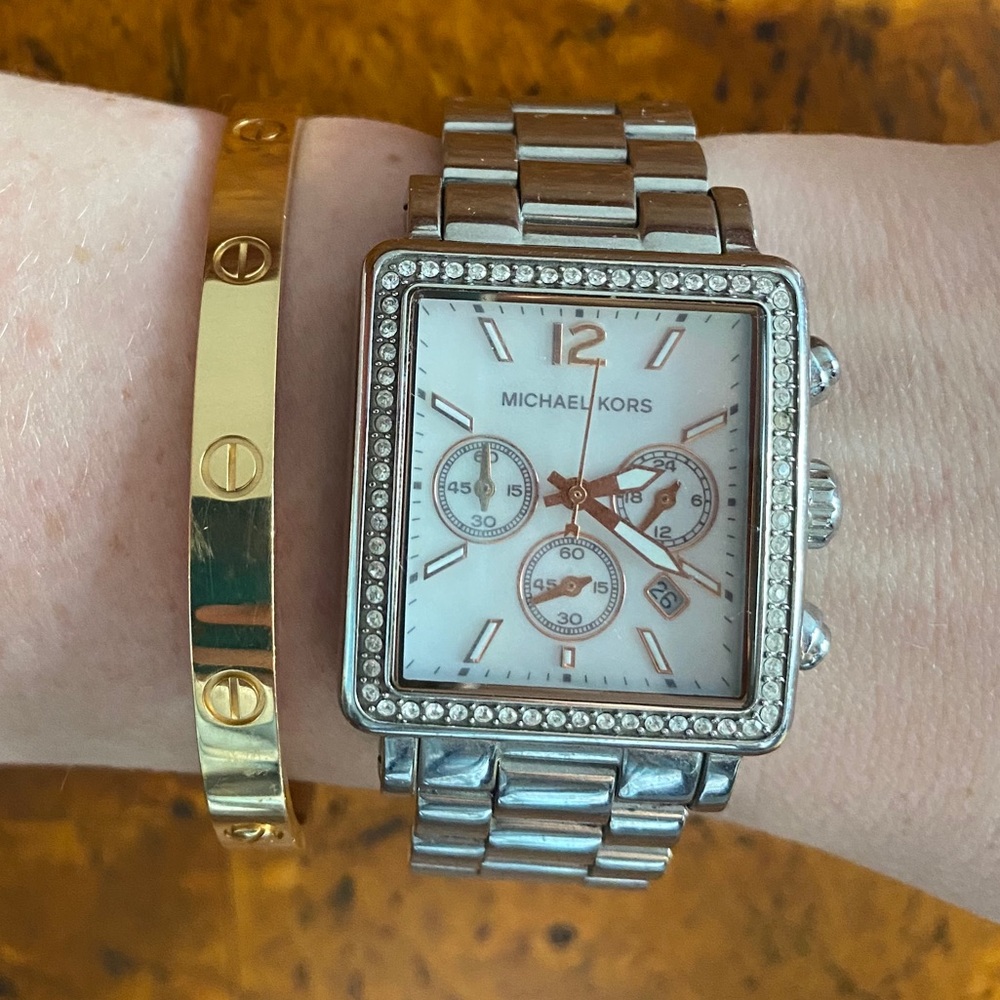 Michael Kors Mother of Pearl Watch